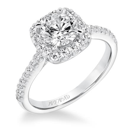 ArtCarved "Liv" Engagement Ring