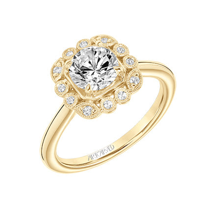 ArtCarved "Mabel" Engagement Ring