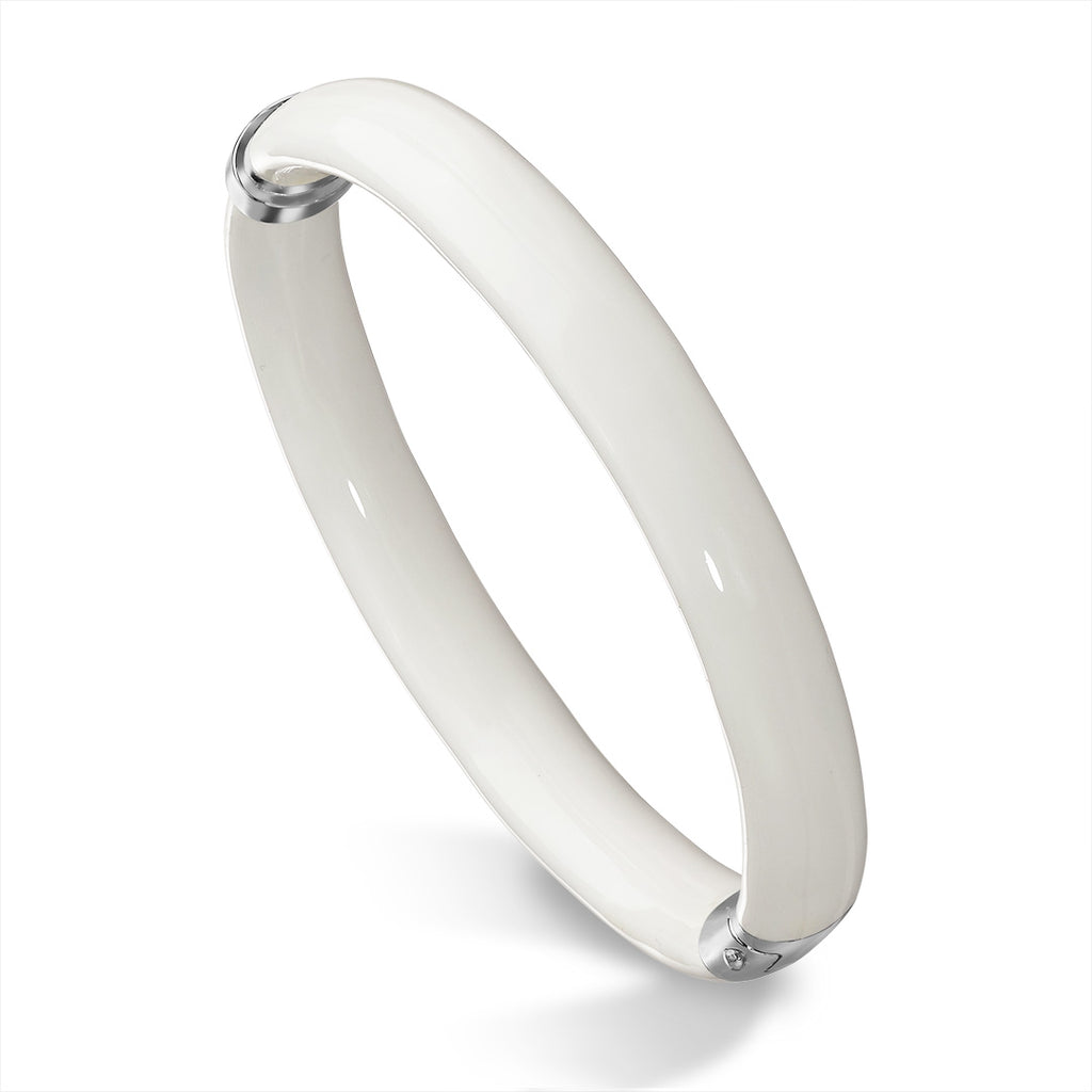 SOHO White Enamel Bracelet