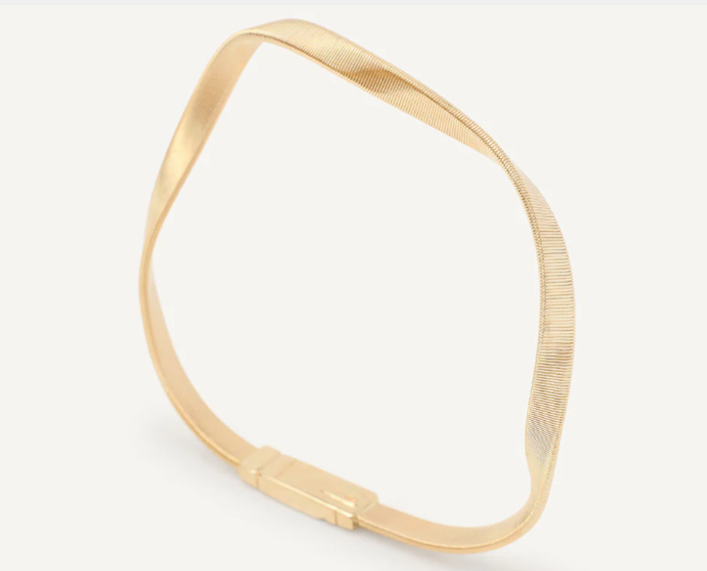 18K YELLOW GOLD BANGLE  MARRAKECH