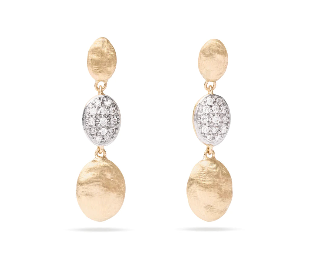 Marco Bicego Siviglia Collection Triple Drop Earrings