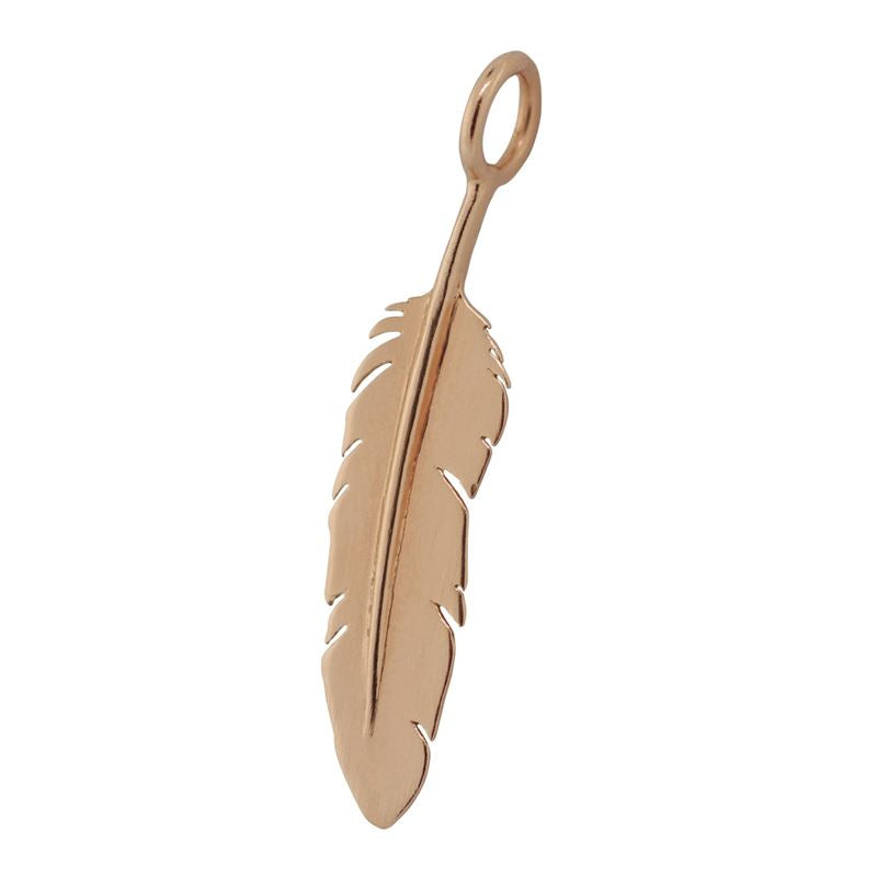 Heather B. Moore Feather Sculptural Charm