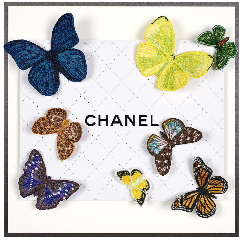 Stephen Wilson Chanel Butterfly Swarm
