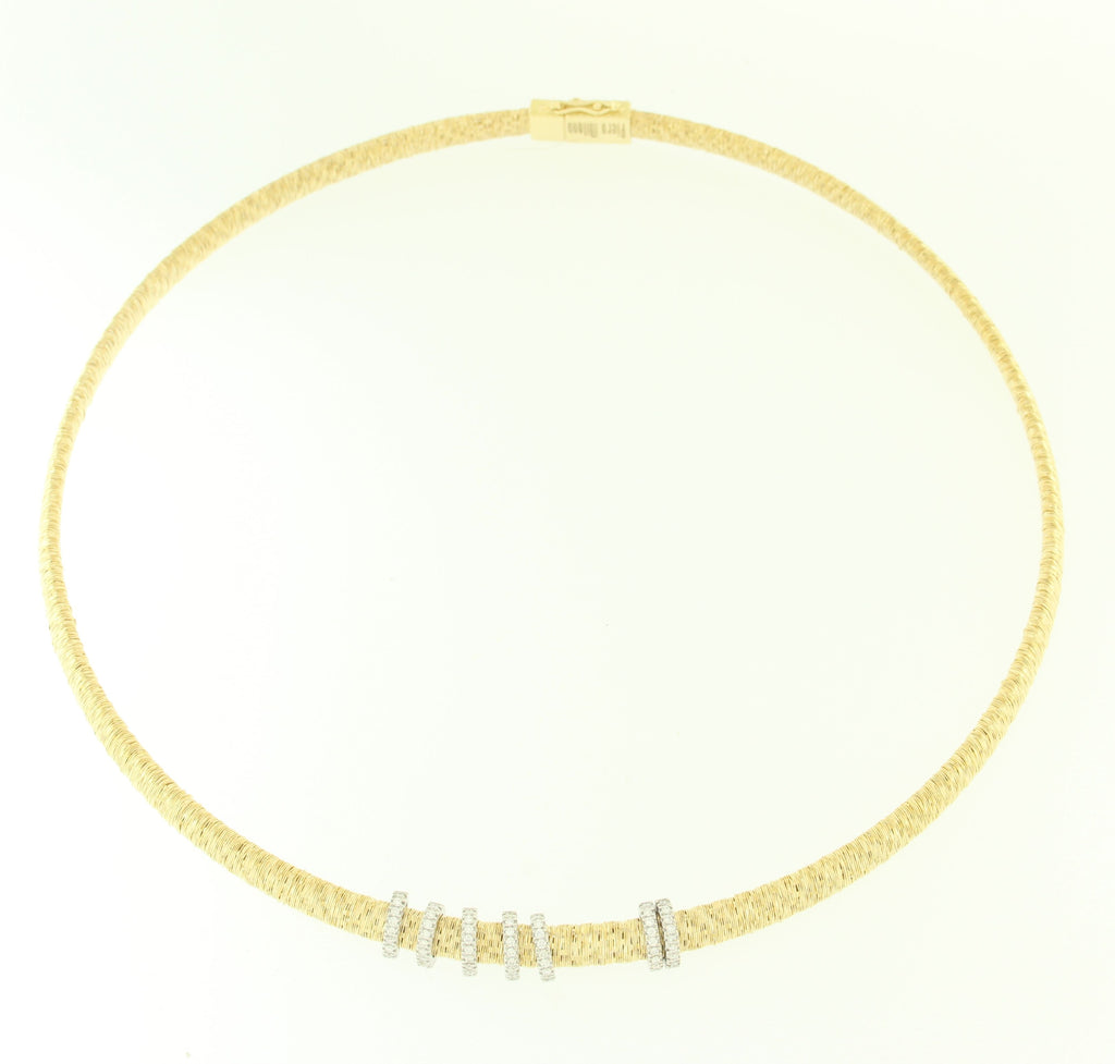 Piero Milano GOA Gold & Diamond Necklace